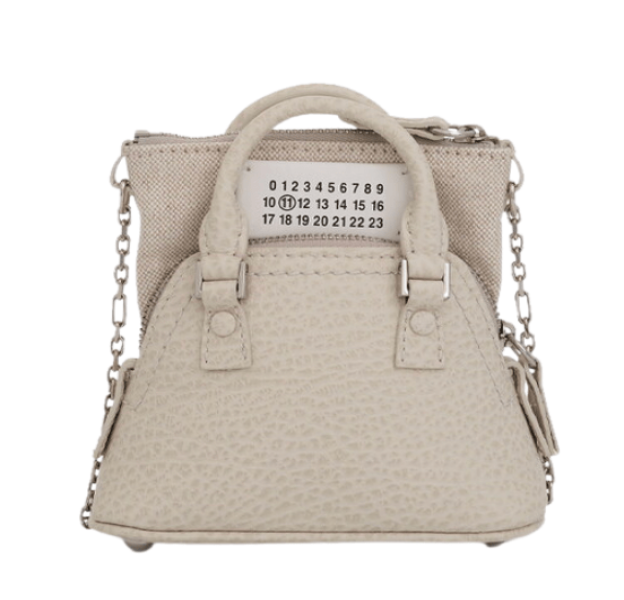 Maison Margiela Ivory Baby 5AC Shoulder Bag 