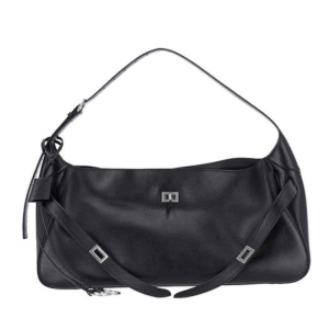 BALENCIAGA Bel Air Medium Black Shoulder Bag