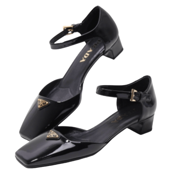 Prada Patent Leather Pumps Black