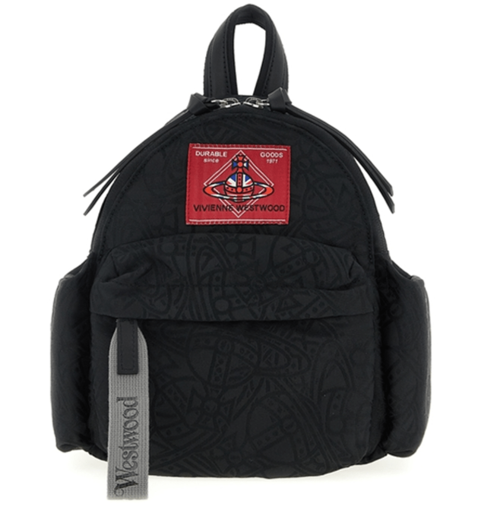 Vivienne Westwood George Black Backpack