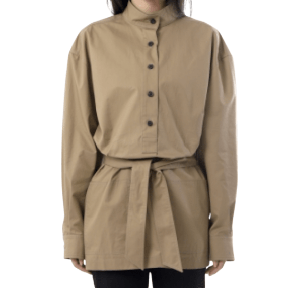Tunic in cotton serge