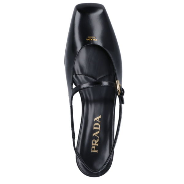 Prada Black Flat Shoes