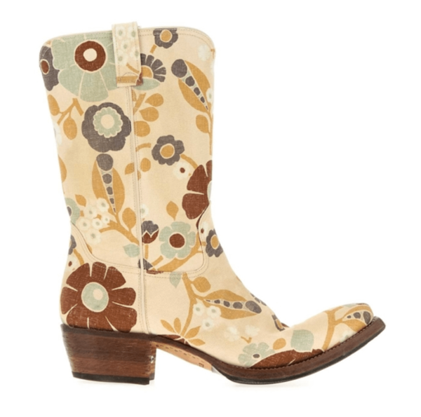 Prada Beige Mid Boots