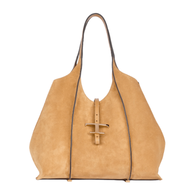 TOD'S Timeless Suede Shopper Bag Medium 