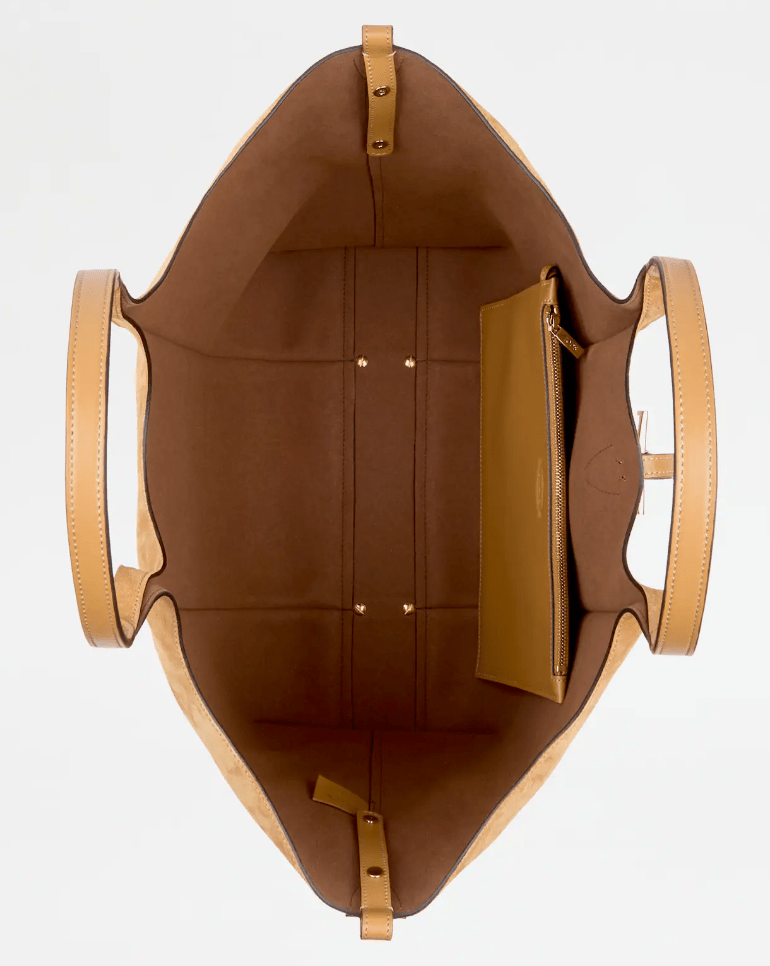 TOD'S Timeless Suede Shopper Bag Medium 