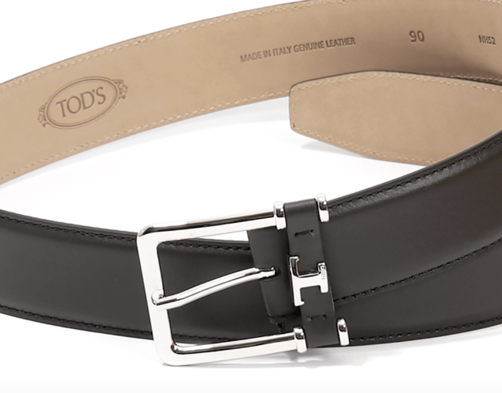 T LOGO BELT - BROWN