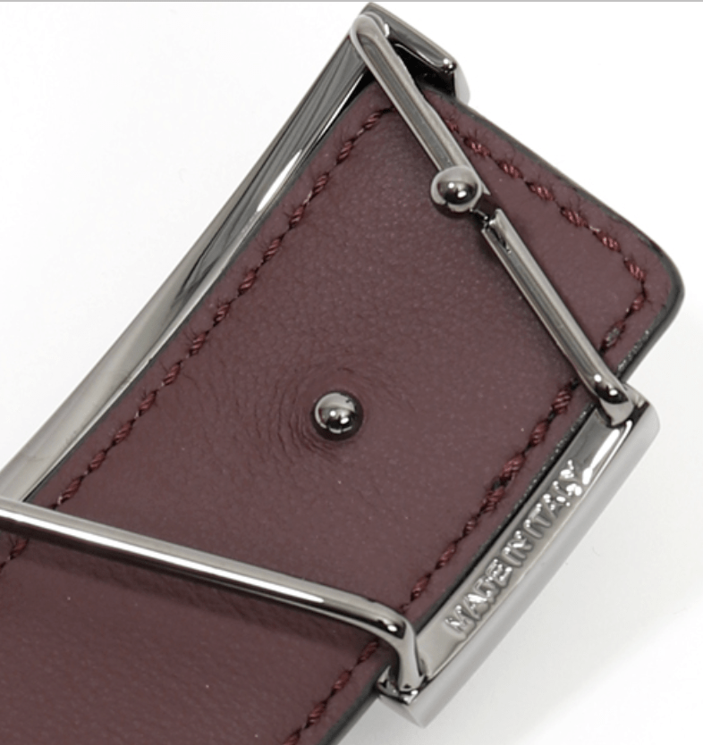 TOD'S Leather T Timeless Reversible Belt 