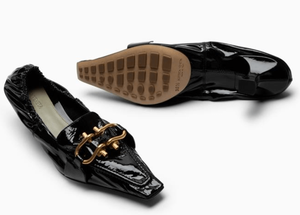 (W) Bottega Veneta Madame Pump Black