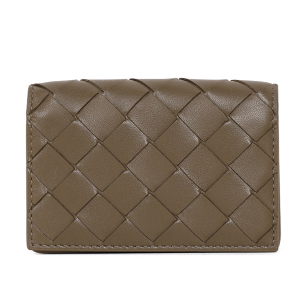 Bottega Veneta Intrecciato Business Card Case Pinecone