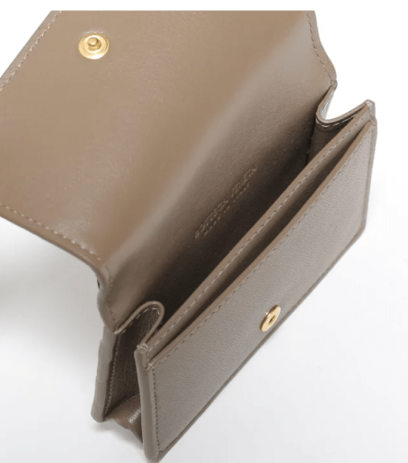 Bottega Veneta Intrecciato Business Card Case Pinecone