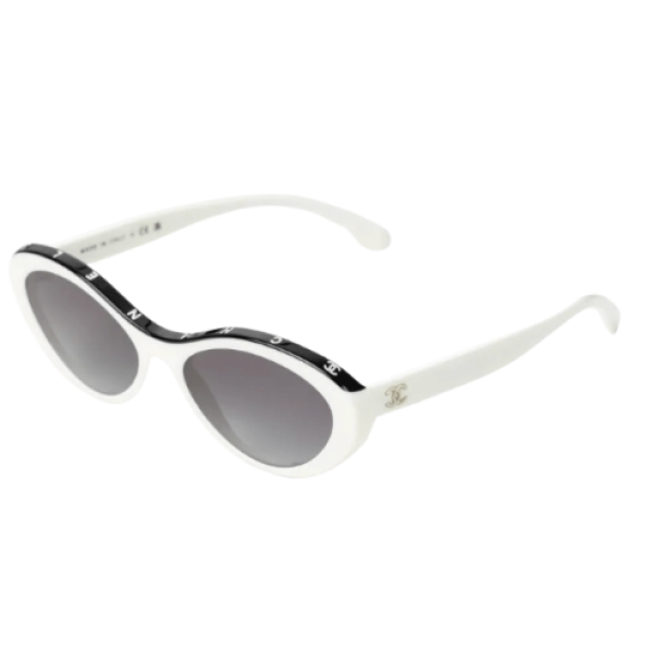 CHANEL WHITE GREY