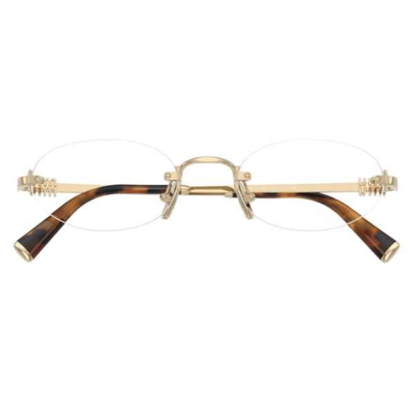 MIU MIU PLATED GOLD 