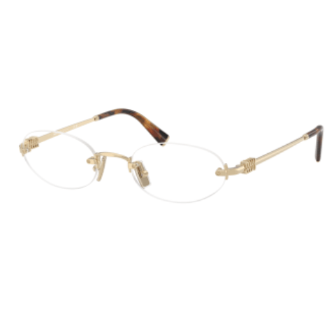MIU MIU PLATED GOLD 