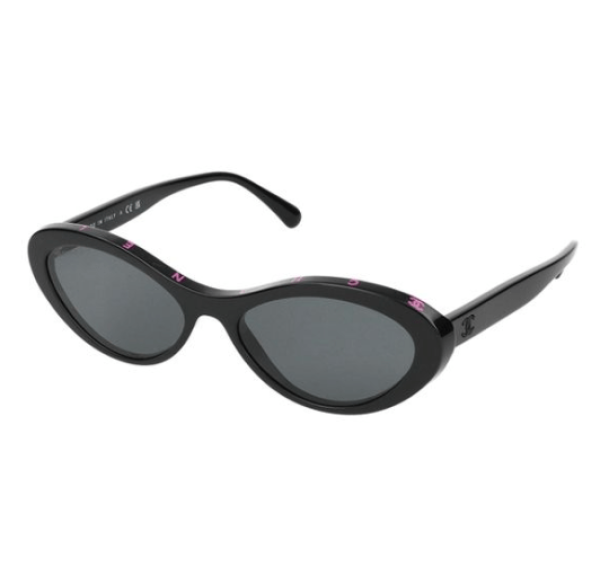 CHANEL BLACK GREY