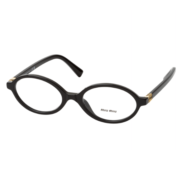 Miu Miu Glasses Black Acetate