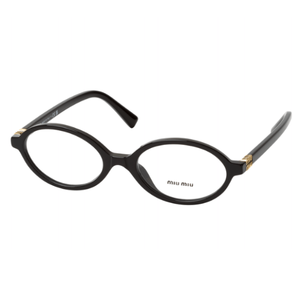 Miu Miu Glasses Black Acetate