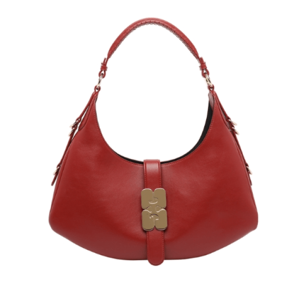 GANNI Red Shoulder Bag