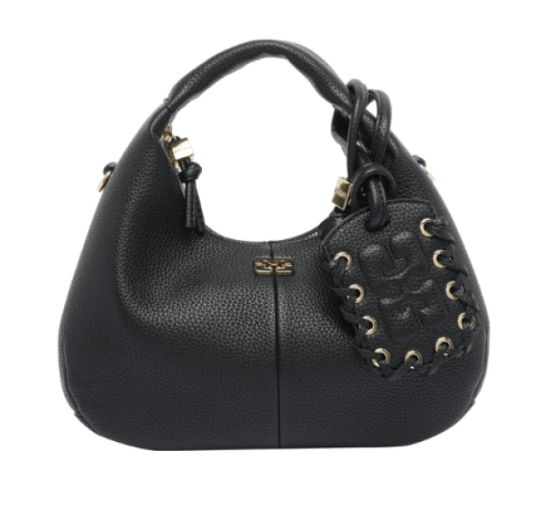 GANNI Black Tote Bag