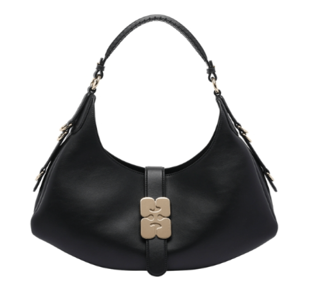GANNI Black Shoulder Bag