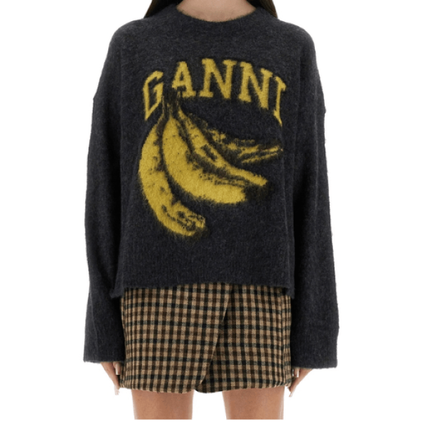 GANNI Grey Knit
