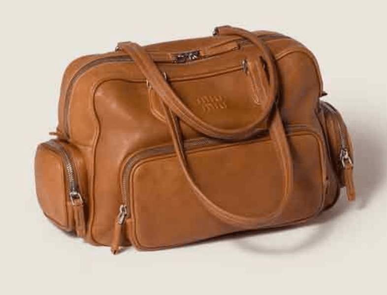 MIU MIU Brown Tote Bag
