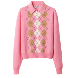 MIU MIU Pink Polo Shirt