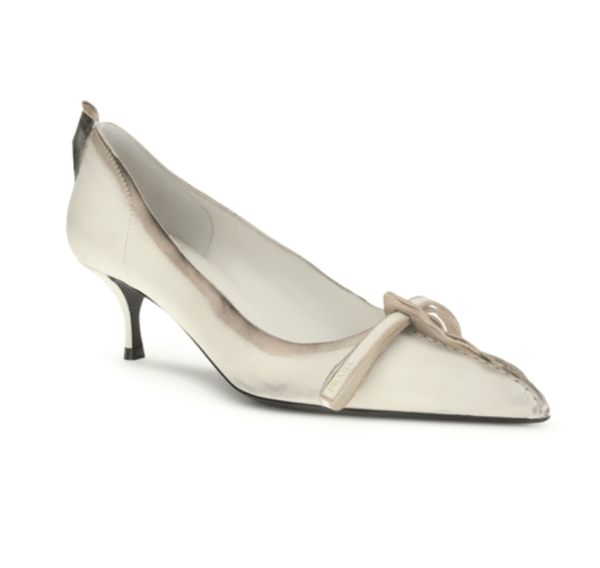 PRADA White Pumps
