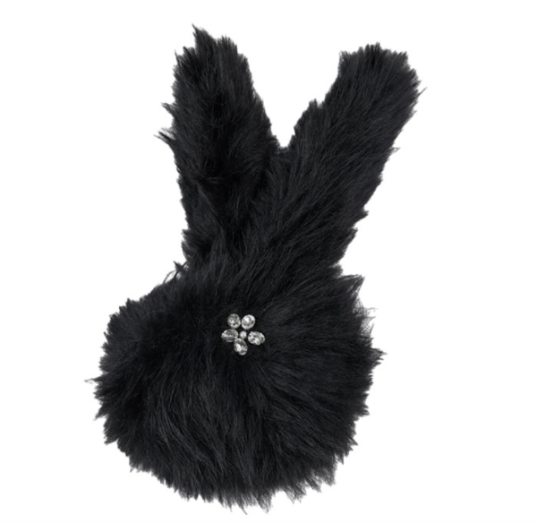 Faux Fur Hare Coin Purse Bag Charm