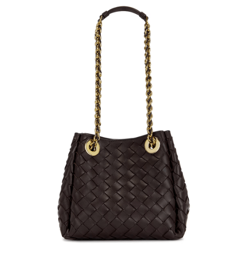 Bottega Veneta Parachute Small Brown Shoulder Bag