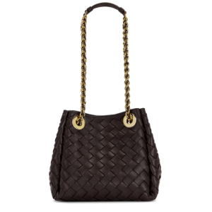 Bottega Veneta Parachute Small Brown Shoulder Bag