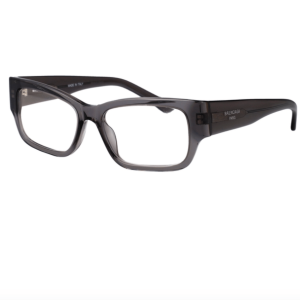 BALENCIAGA Logo-Temple Square Frame Glasses