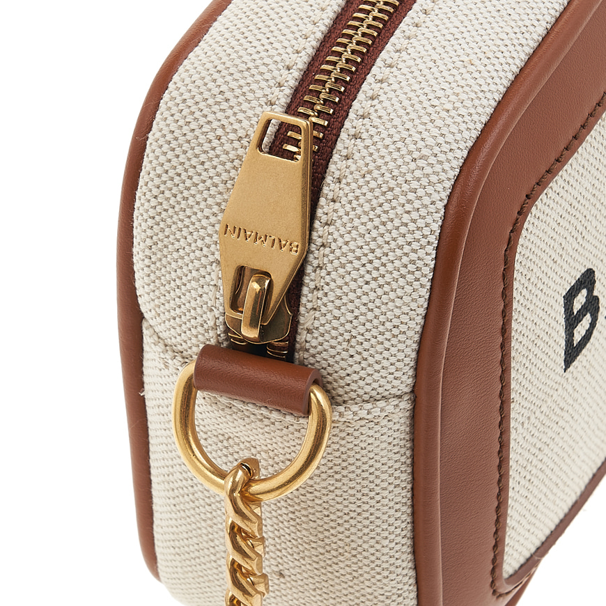 logo cotton camera bag