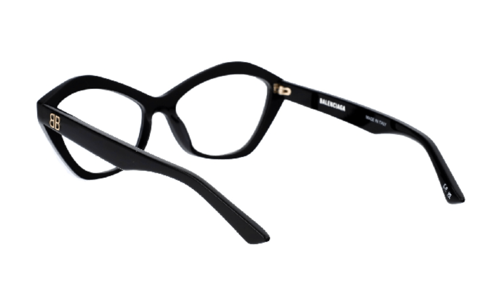 BALENCIAGA BB0341O Temple Logo Glasses