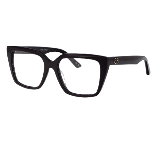 BALENCIAGA BB0130O Temple Logo Glasses