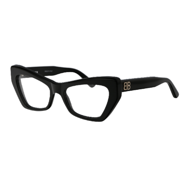 BALENCIAGA BB0296O BB Logo-Temple Glasses