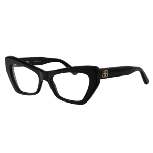 BALENCIAGA BB0296O BB Logo-Temple Glasses