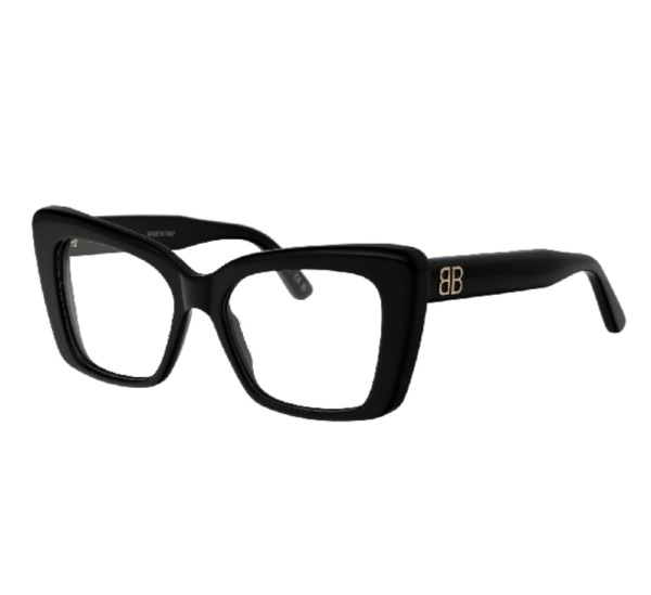 BALENCIAGA BB0297O BB Temple Logo Glasses