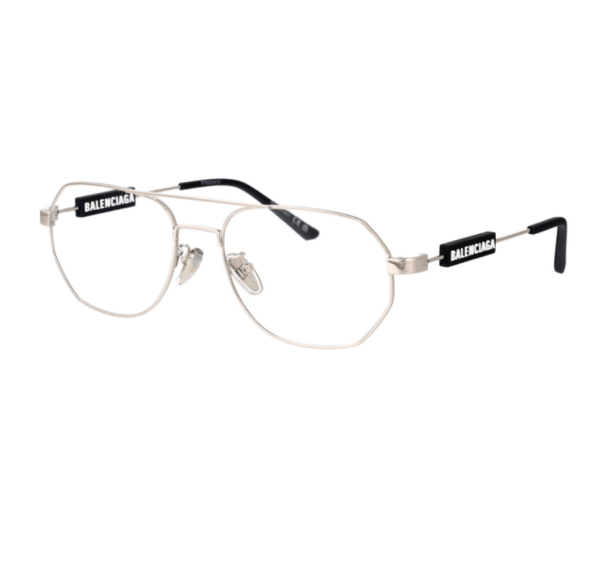 BALENCIAGA Logo-Temple Double Bridge Glasses