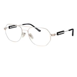 BALENCIAGA Logo-Temple Double Bridge Glasses