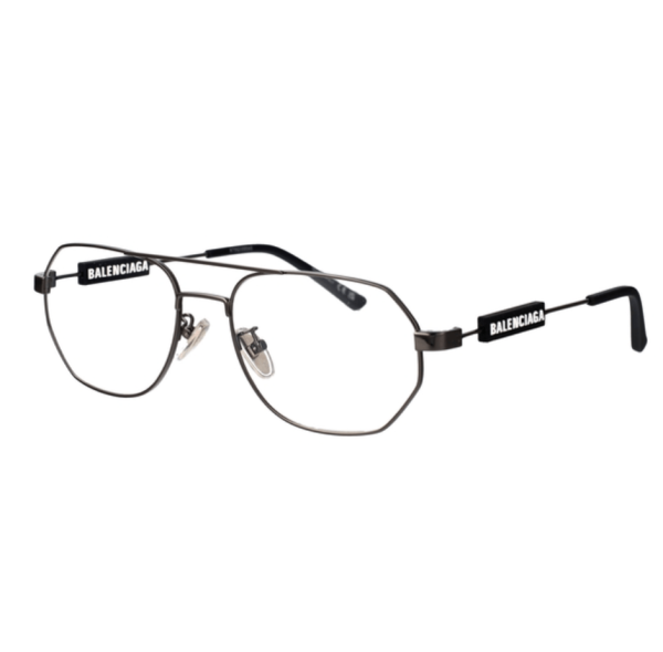BALENCIAGA Logo-Temple Double Bridge Glasses