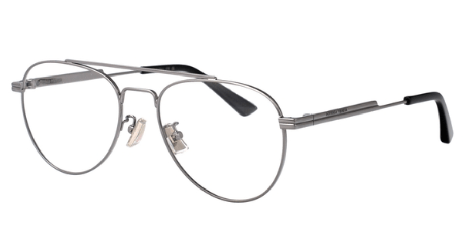 BOTTEGA VENETA Double Bridge Aviator Glasses