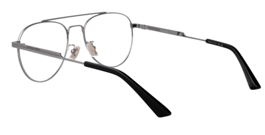 BOTTEGA VENETA Double Bridge Aviator Glasses