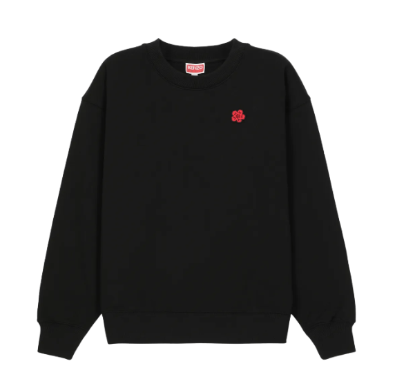 Bokeh Crest Classic Sweatshirt - Black