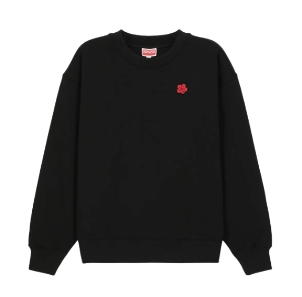 Bokeh Crest Classic Sweatshirt - Black