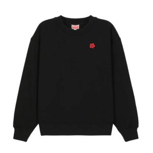 Bokeh Crest Classic Sweatshirt - Black