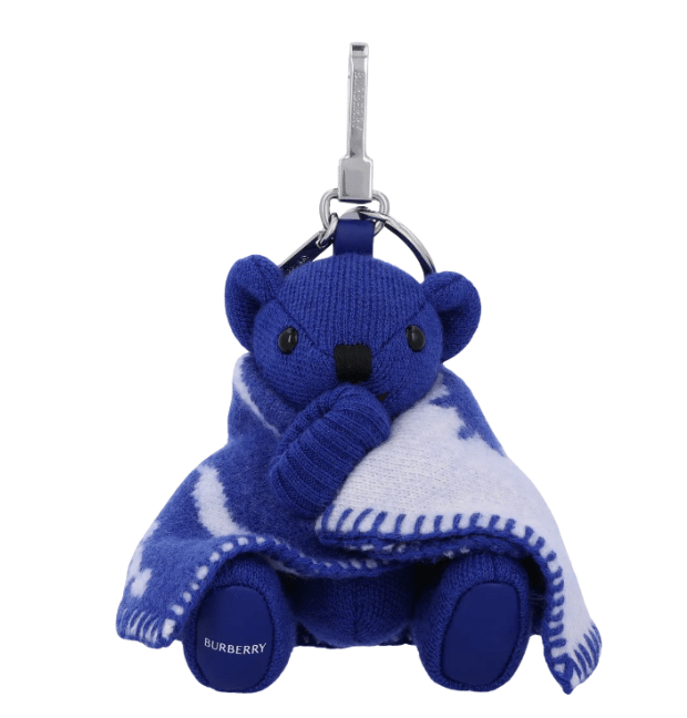 Thomas Bear Charm Keyring - Knight