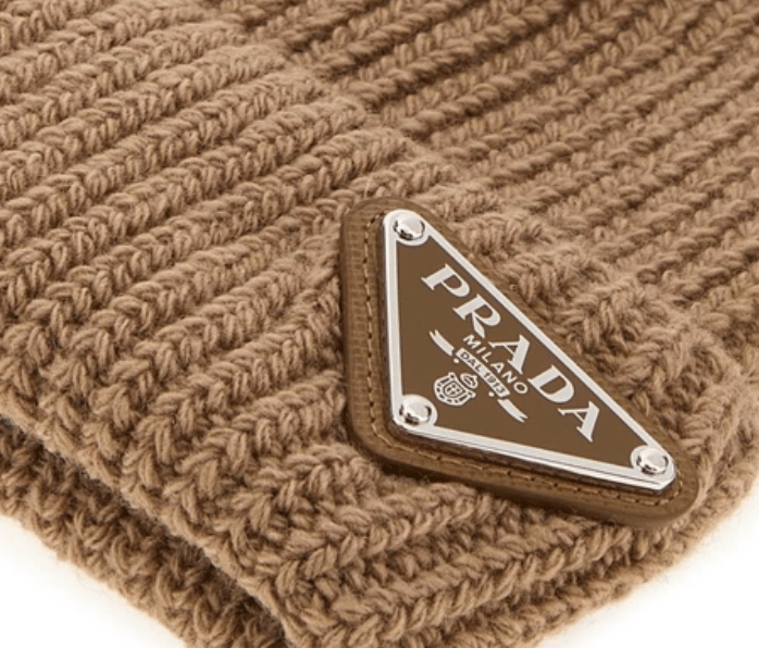 Prada Brown Beanie