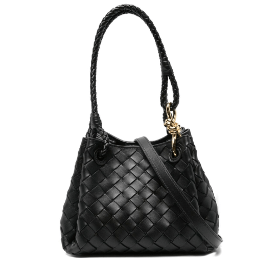 Bottega Veneta Small Parachute Black