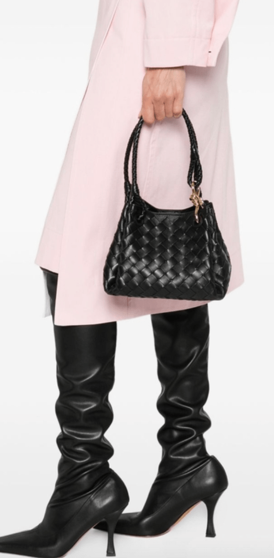 Bottega Veneta Small Parachute Black
