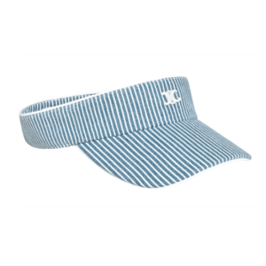 (W) Celine Triomphe Visor in Hickory Cotton Wave Wash